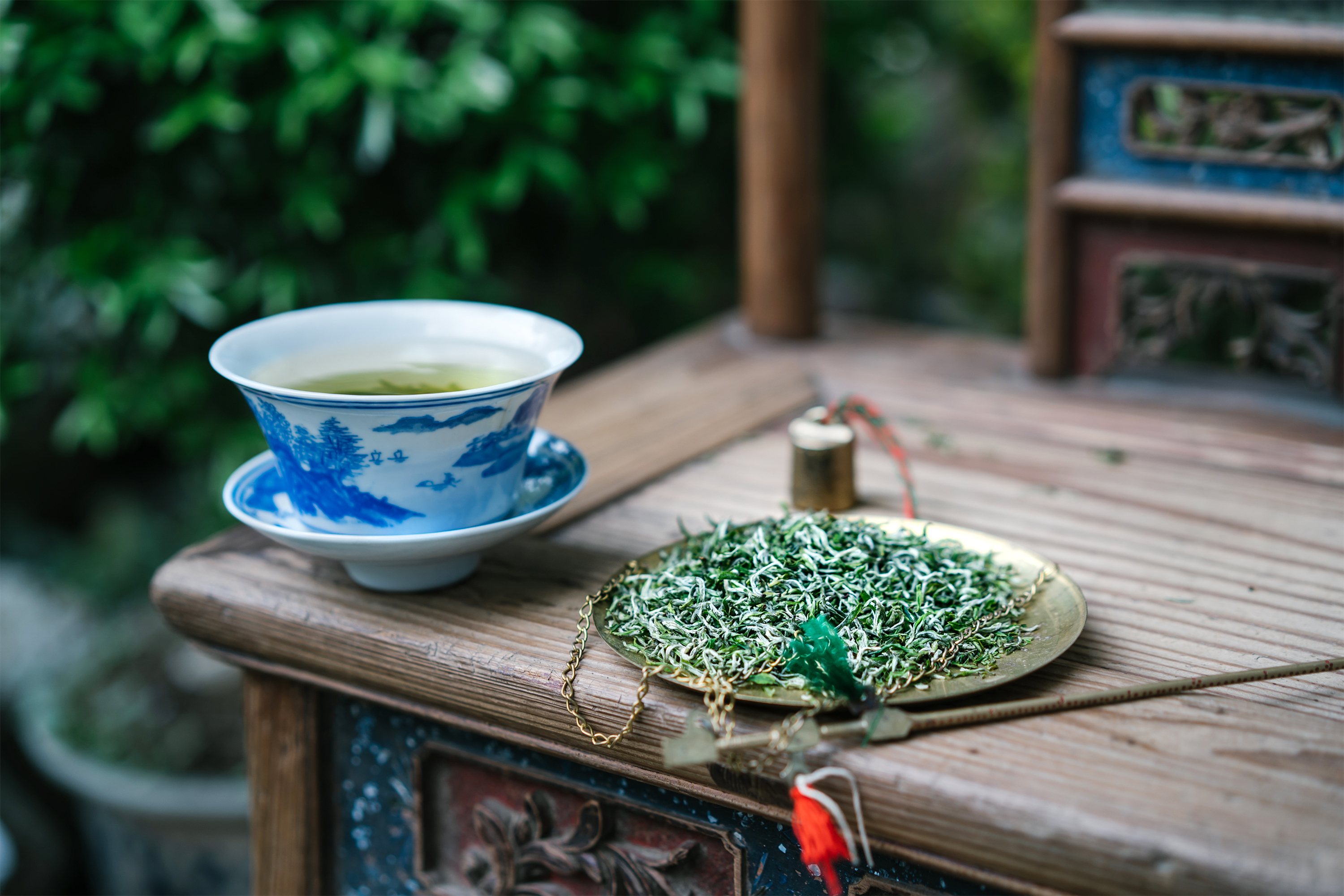 惠明寺与茶园
